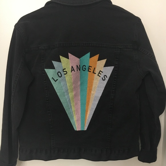 PacSun Jackets & Blazers - Pacsun Los Angeles Black Denim Jacket